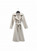 Chaqueta de mujer - Abrigo de mujer con corbata - XS